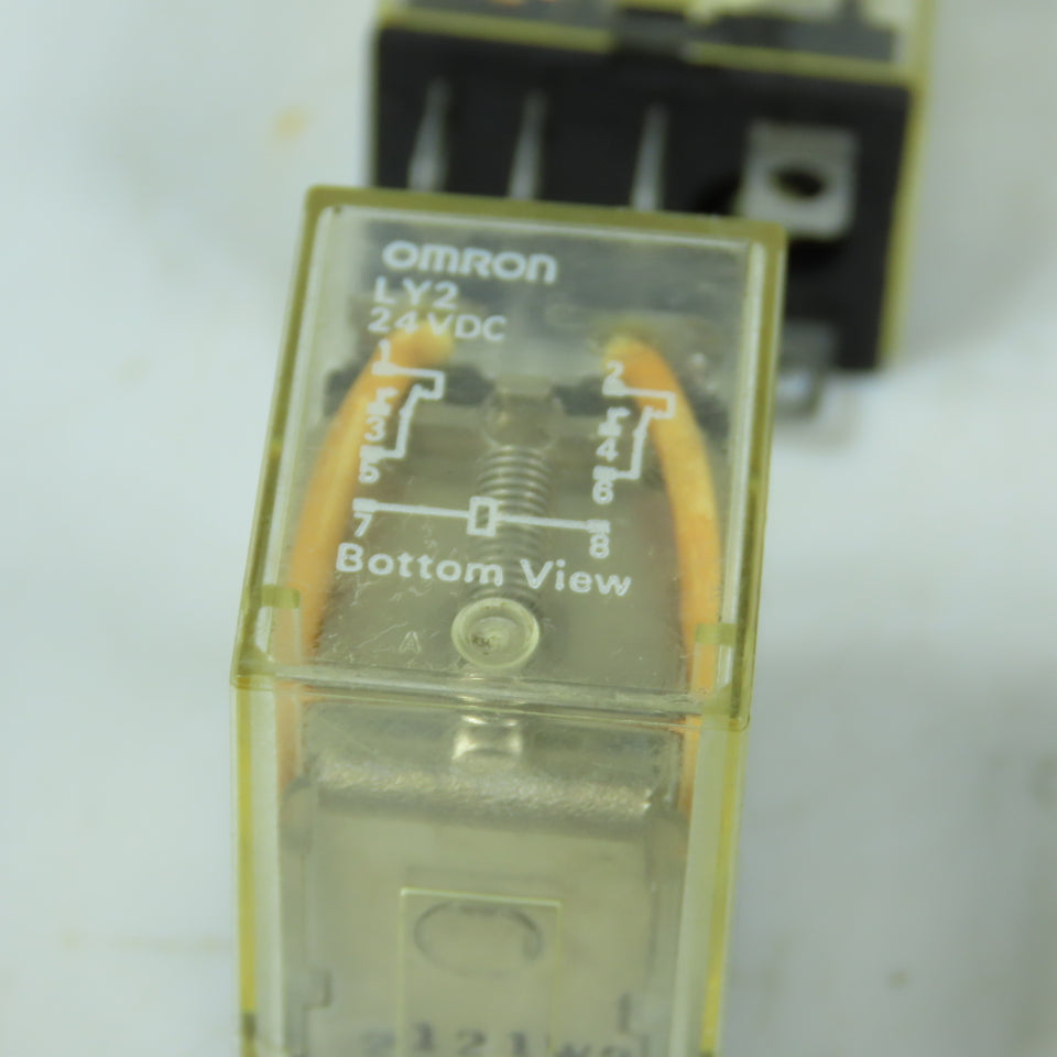 Omron LY2 4VDC General Purpose Relay 12A 1/2HP 8 Pin Lot Of 18