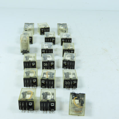 Omron LY2 4VDC General Purpose Relay 12A 1/2HP 8 Pin Lot Of 18