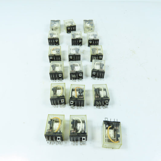 Omron LY2 4VDC General Purpose Relay 12A 1/2HP 8 Pin Lot Of 18