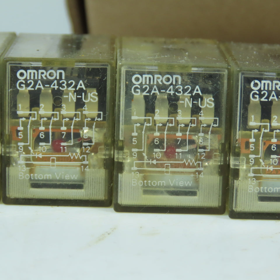 Omron G2A-432A 24VDC Relay Lot Of 35