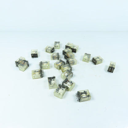 Omron Ly2N-D2 24VDC Relay Lot Of 21