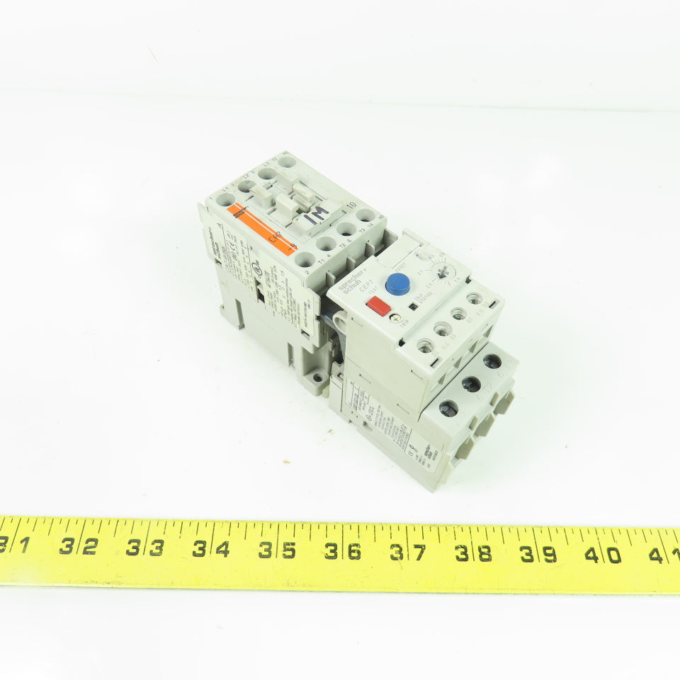 Sprecher Schuh CA7-9-10 Contactor 600V 120V Coil W/ CEP7-ED1CB Overload Relay