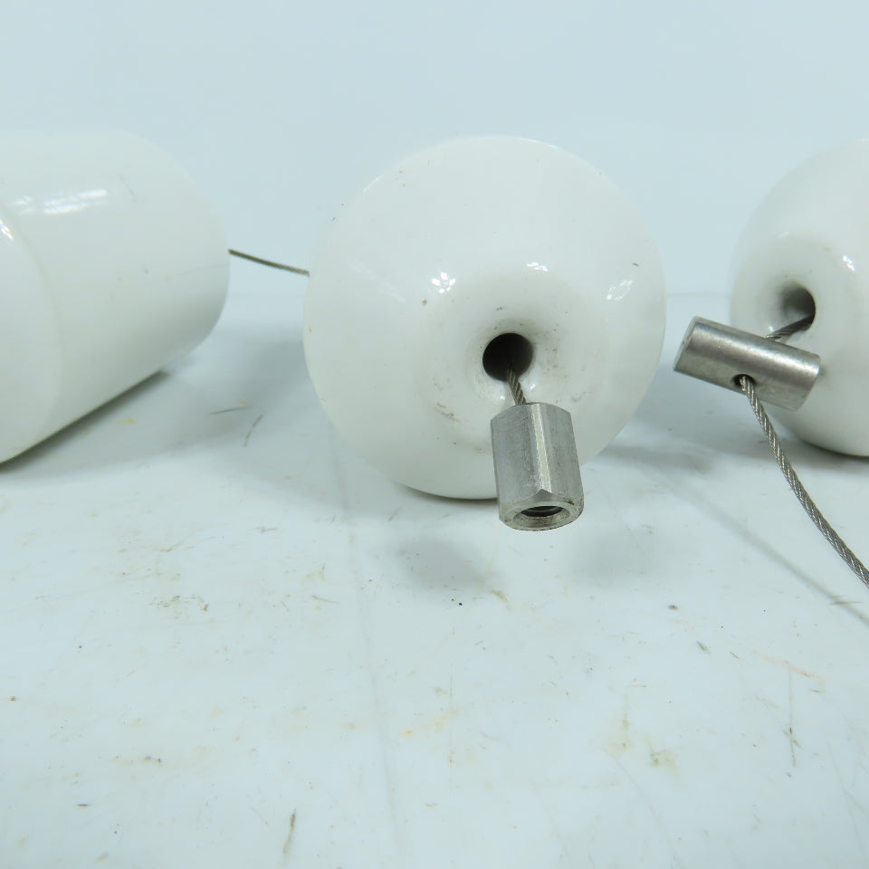 Magnetrol XA10-1G2A-ANM Porcelain Displacer Set W/Cable for Level Switch Lot/3