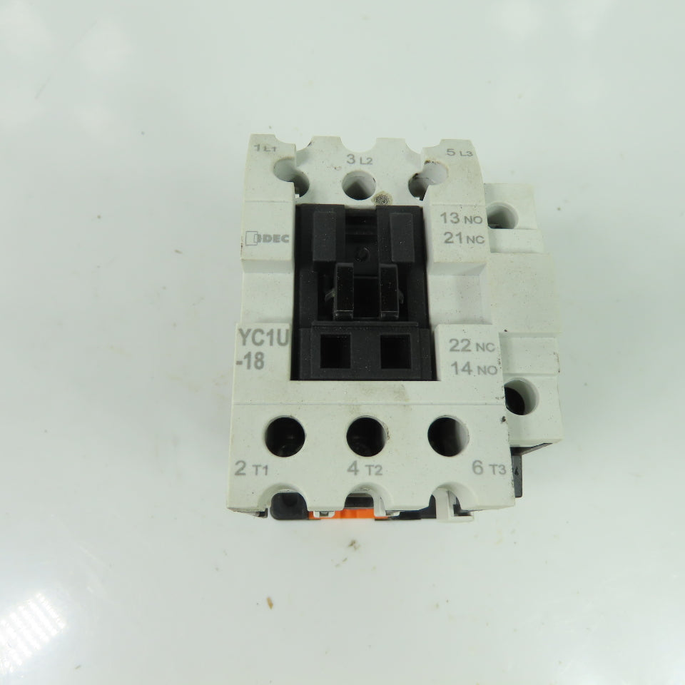 Idec YC1U-18 Contactor 600VAC 35A 120V Coil
