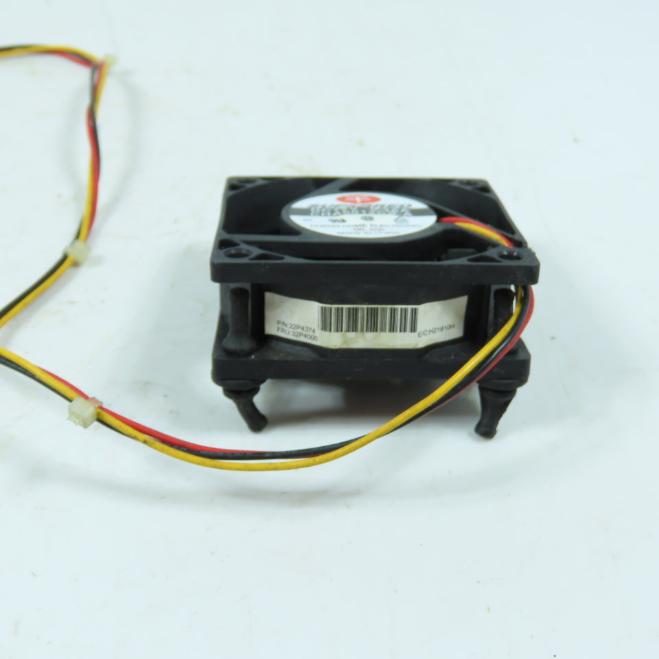 Superred 22P4374 CHA6012CS-A 60mm 12VDC 0.16A 3-Pin Cooling Fan Lot of 2