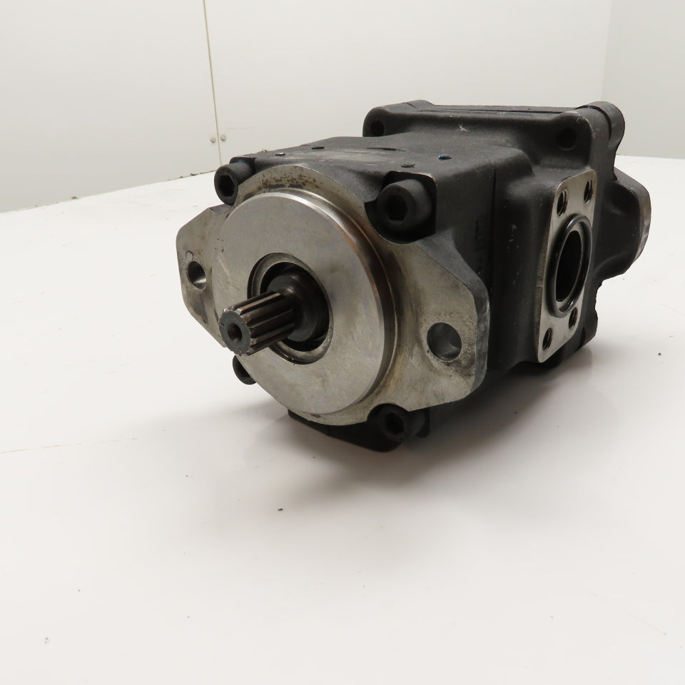 AP 35411 93466550 Cast Iron Hydraulic Gear Pump Splined Shaft