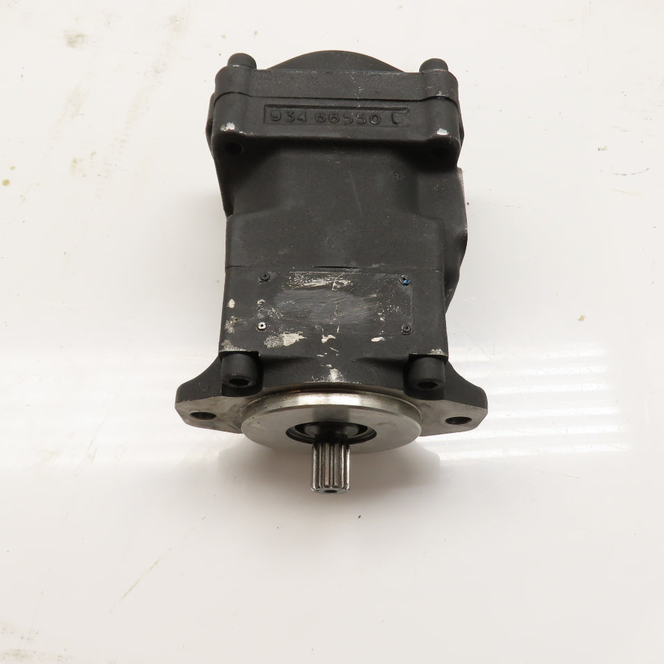 AP 35411 93466550 Cast Iron Hydraulic Gear Pump Splined Shaft