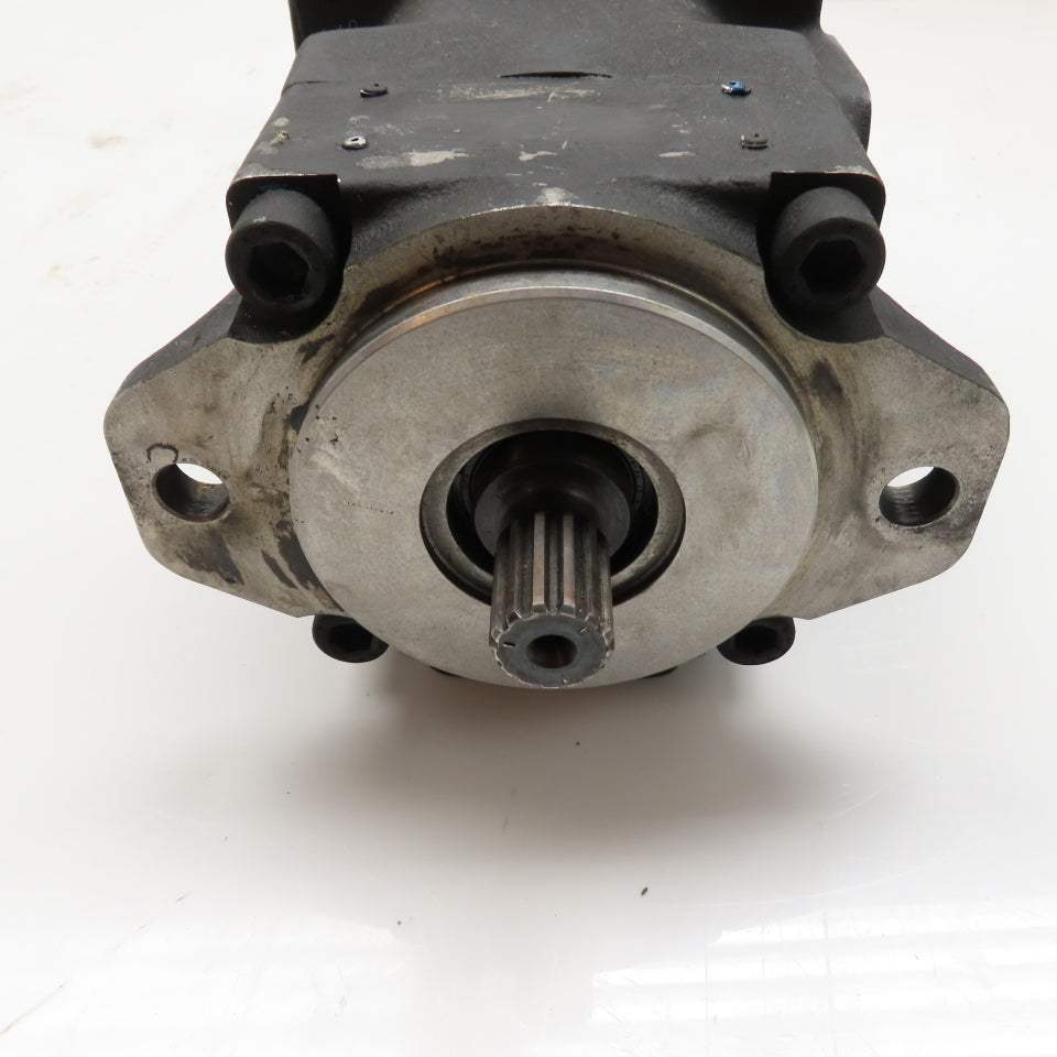 AP 35411 93466550 Cast Iron Hydraulic Gear Pump Splined Shaft