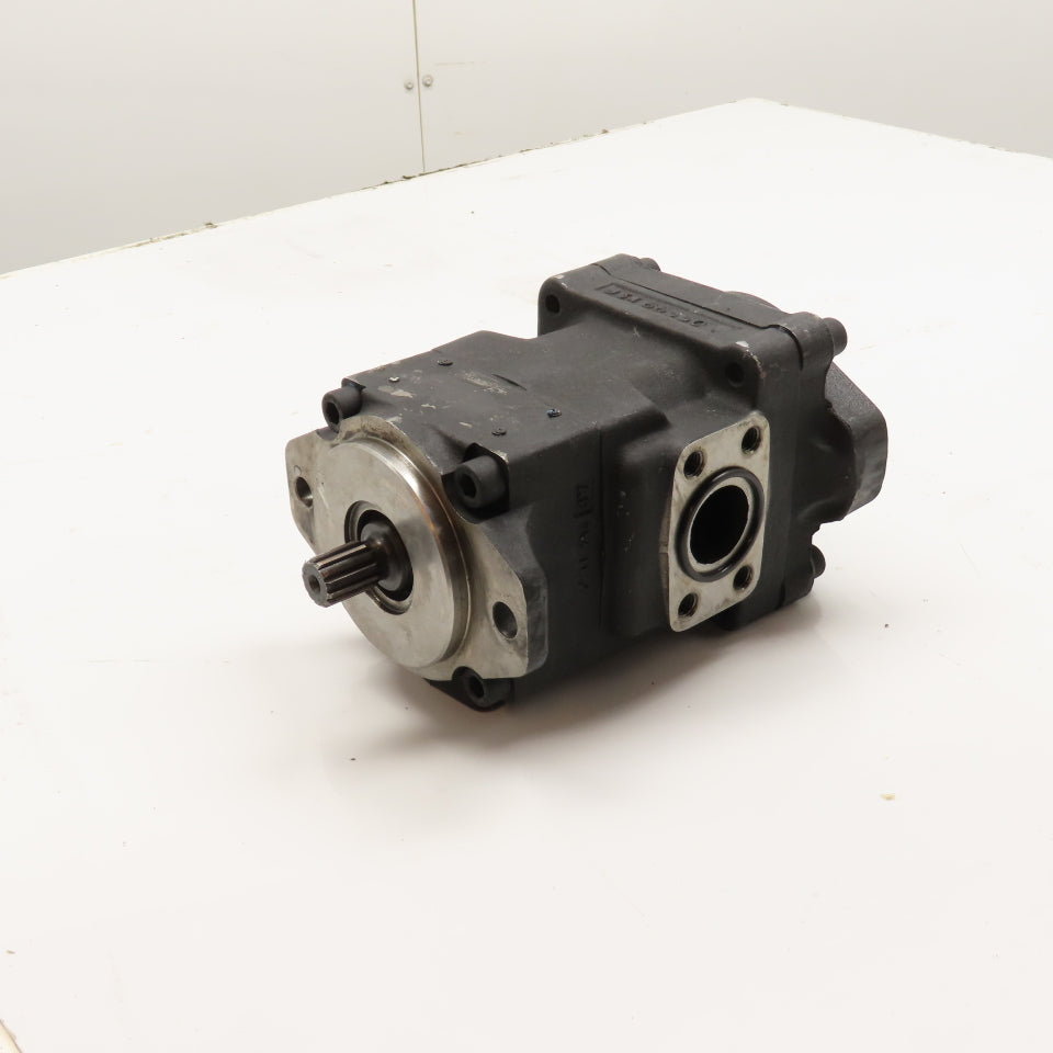 AP 35411 93466550 Cast Iron Hydraulic Gear Pump Splined Shaft