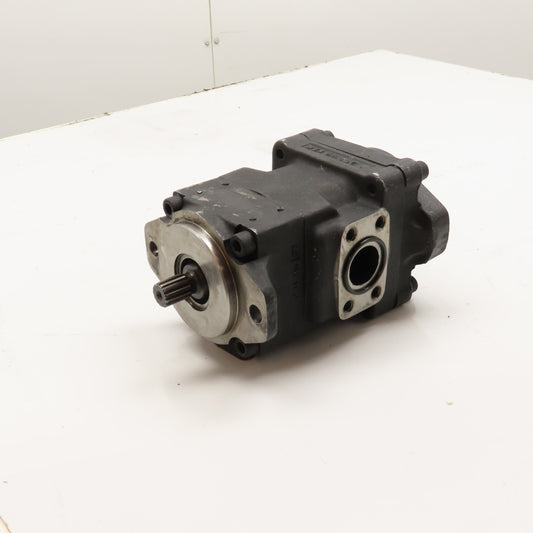 AP 35411 93466550 Cast Iron Hydraulic Gear Pump Splined Shaft