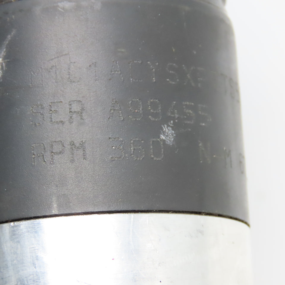 Rotor Tool M101ACYSXPTTS50 Pneumatic Inline Nutrunner 360RPM 1/2" Drive 4" Reach