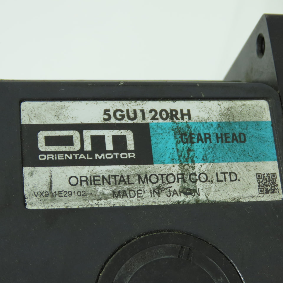 Oriental 5GU120RH 5RK60GU-AWT 60W Reversible Gear Motor 120:1 Ratio 115V 1Ph