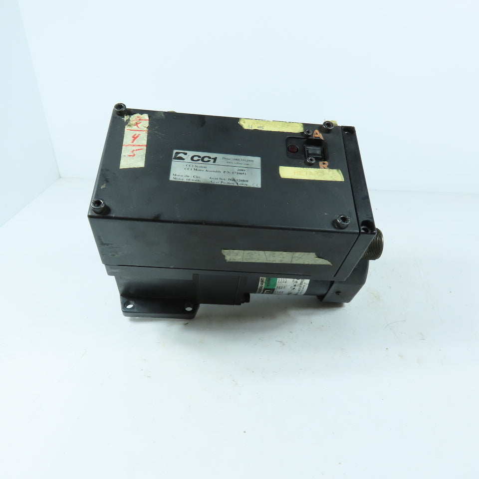Oriental 5GU120RH 5RK60GU-AWT 60W Reversible Gear Motor 120:1 Ratio 115V 1Ph