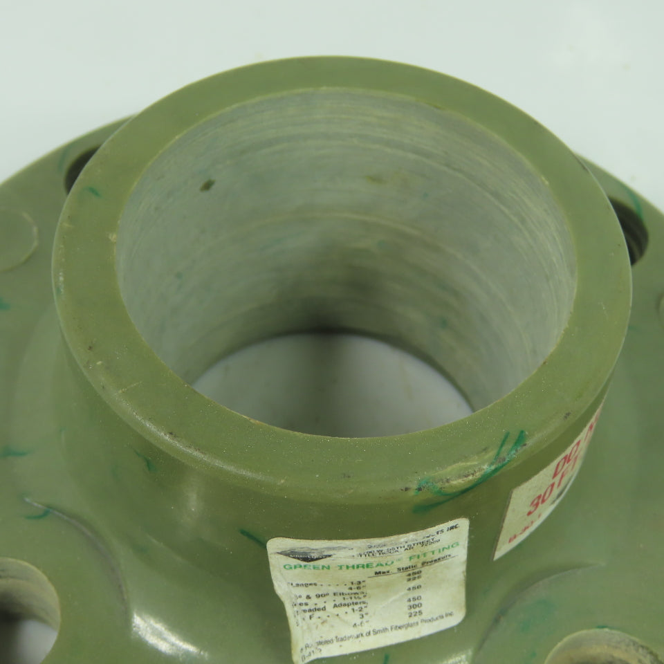 Smith Fiberglass 2" Tapered Socket Flange 4-Bolt 6" OD