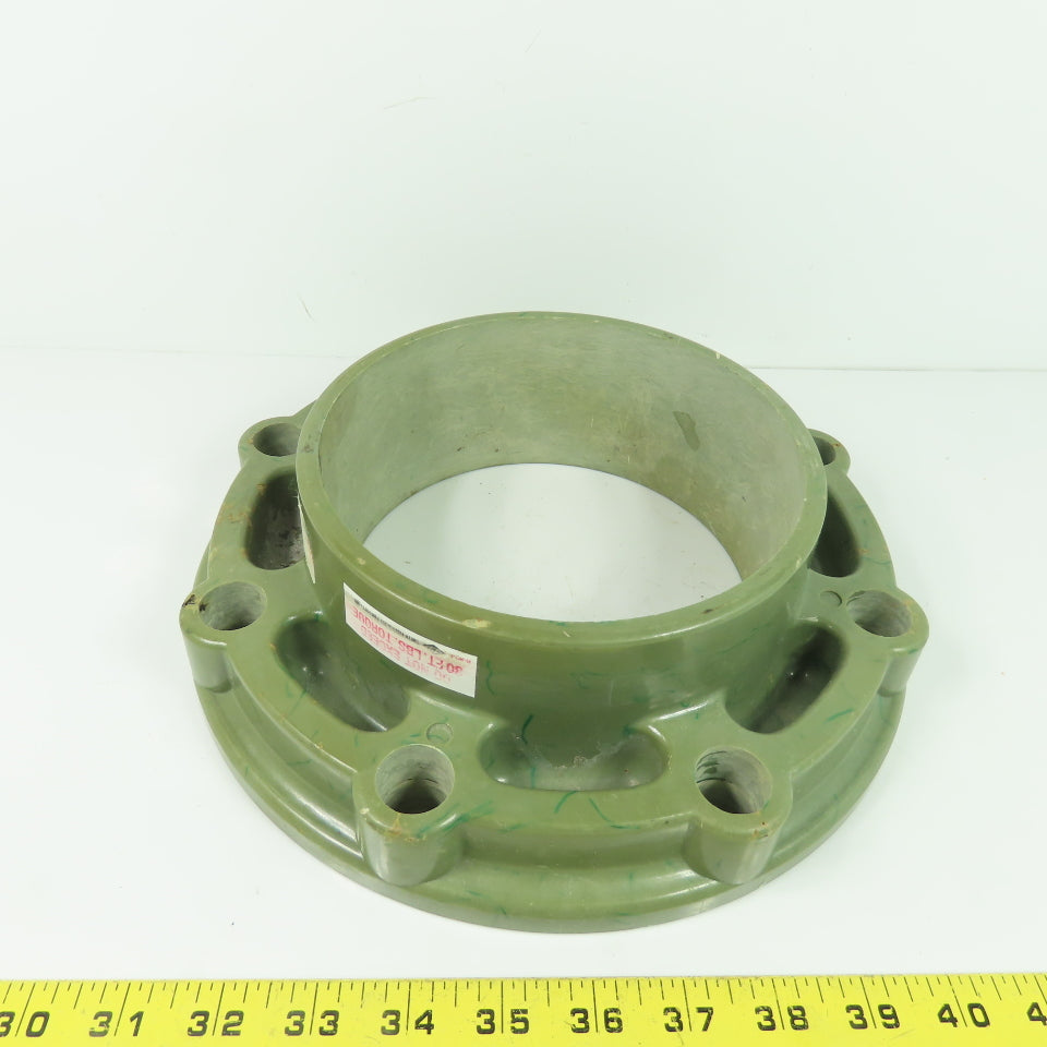 Smith Fiberglass 6" Tapered Socket Flange 4-Bolt 11" OD