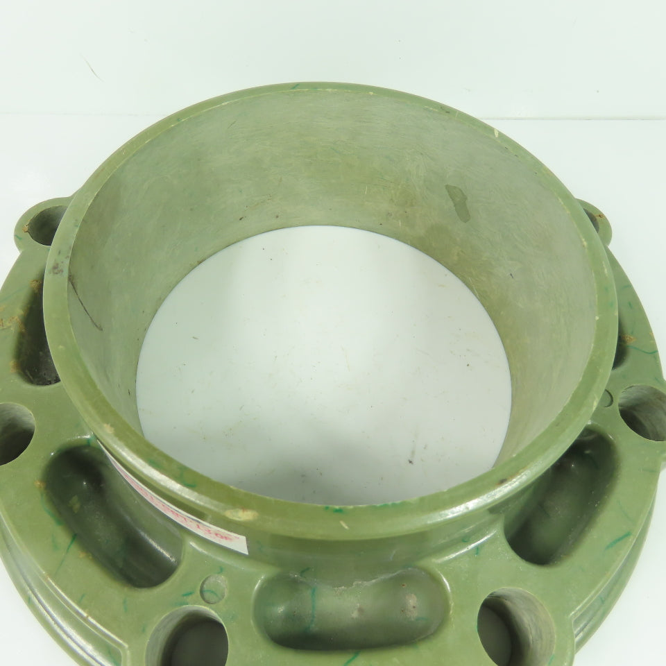 Smith Fiberglass 6" Tapered Socket Flange 4-Bolt 11" OD