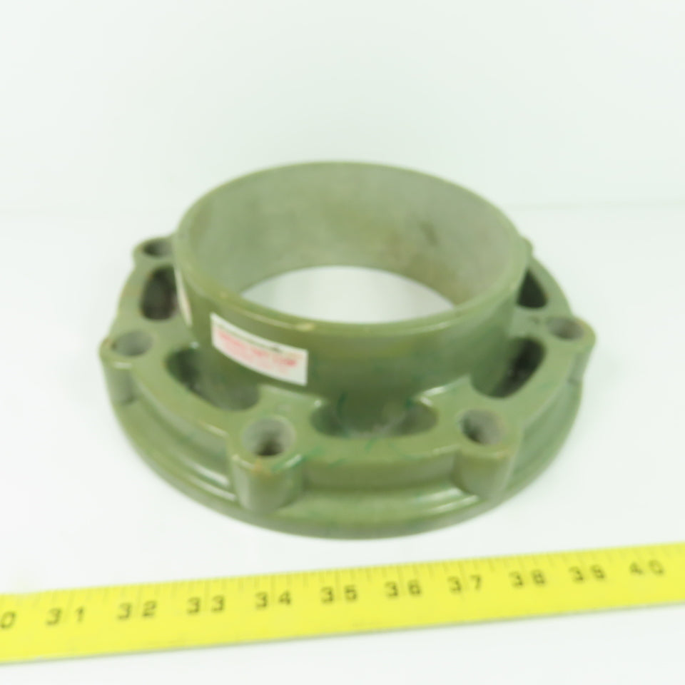 Smith Fiberglass 6" Tapered Socket Flange 4-Bolt 11" OD
