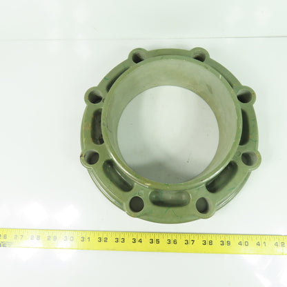 Smith Fiberglass 6" Tapered Socket Flange 4-Bolt 11" OD