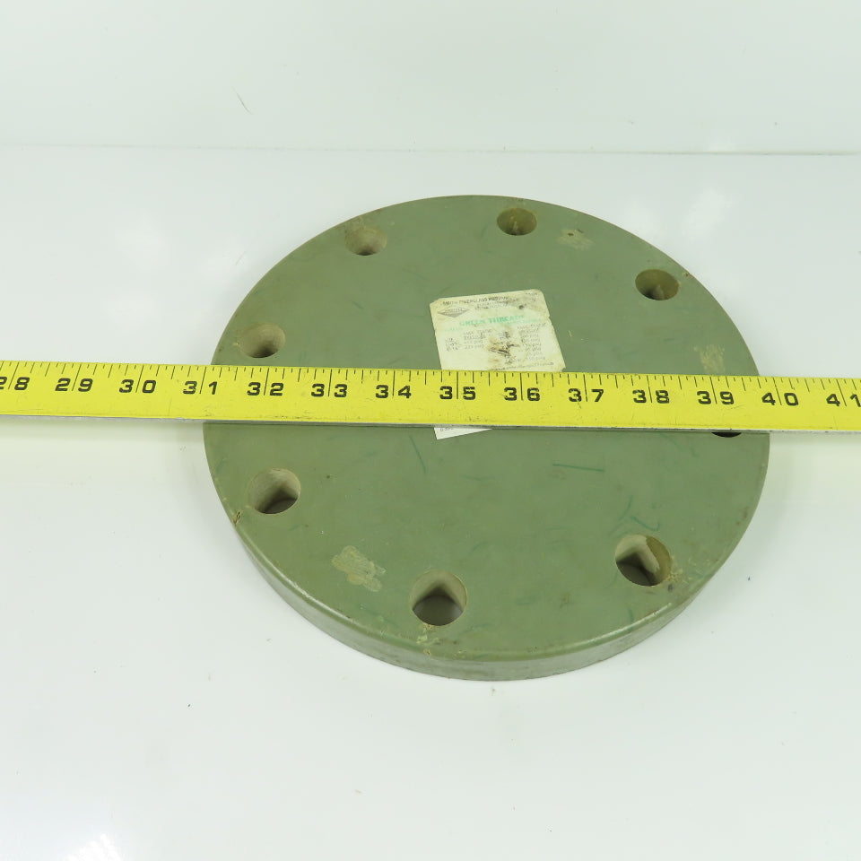 Smith Fiberglass 9" OD Blind Flange 1" Thick