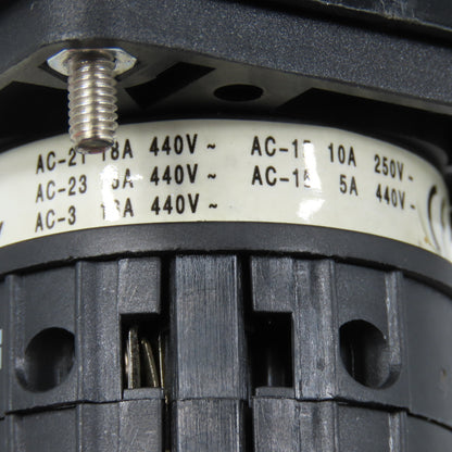 Kedu ZH-HC-4 3-Position Rotary Switch 25/16A 440V