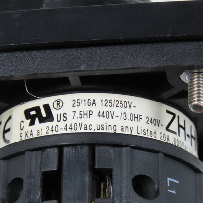 Kedu ZH-HC-4 3-Position Rotary Switch 25/16A 440V