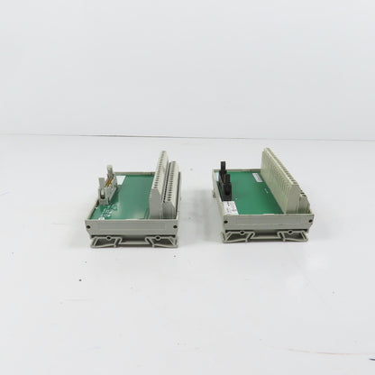 Allen Bradley 1492-IFM20F-2 Ser B 20 Point Feed Through Digital IFM Lot Of 2