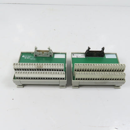Allen Bradley 1492-IFM20F-2 Ser B 20 Point Feed Through Digital IFM Lot Of 2
