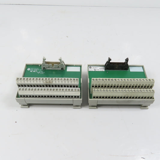 Allen Bradley 1492-IFM20F-2 Ser B 20 Point Feed Through Digital IFM Lot Of 2