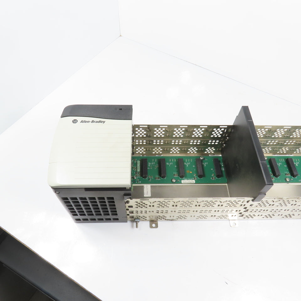 Allen Bradley 1756-A17 ControlLogix 17 Slot Rack Chassis&1756-PA72 Power Supply
