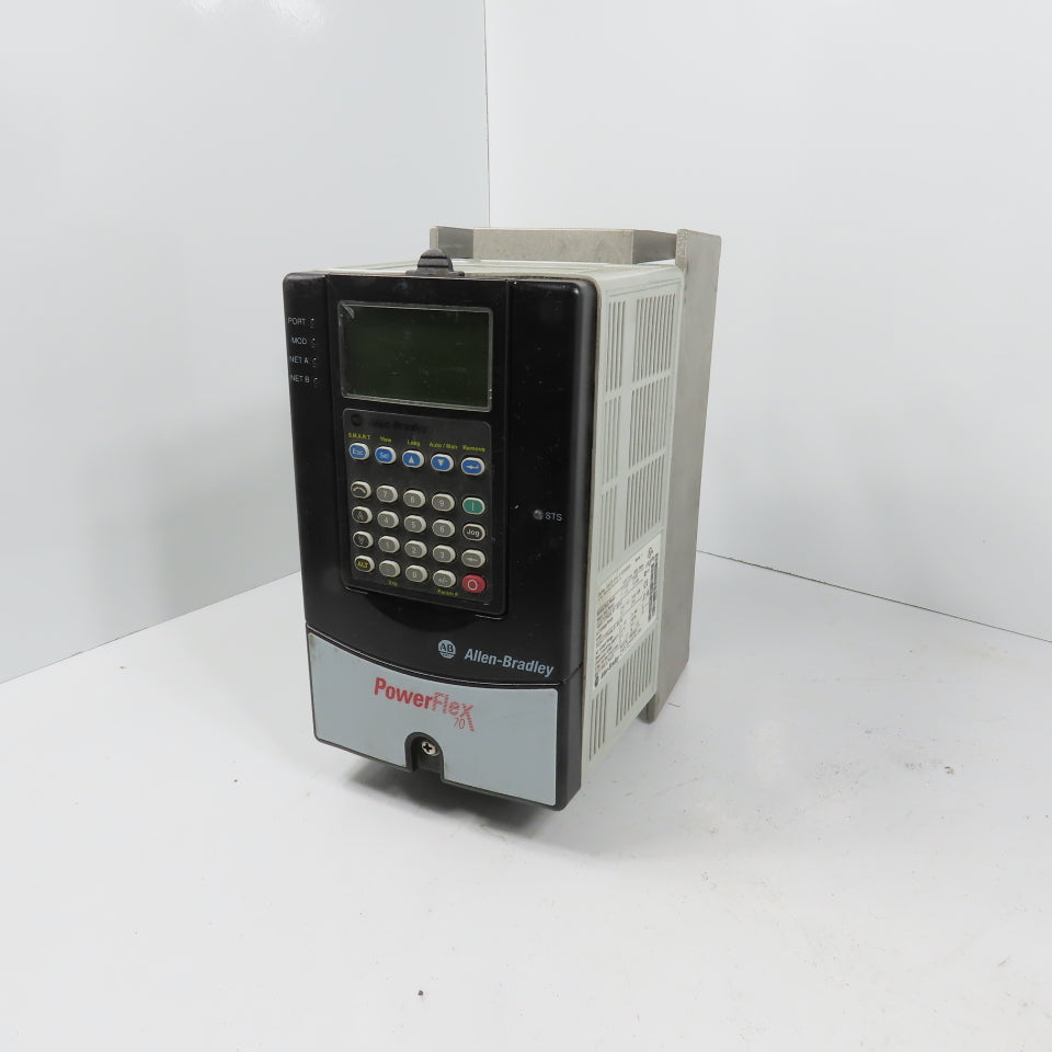 Allen Bradley 20AD3P4A0AYNNNNN Ser A PowerFlex 70 AC Drive 2HP 3PH 460V W/Keypad