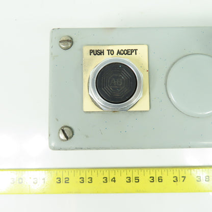 2-Pushbutton 3-Station Enclosure 8" x 2" x 2"