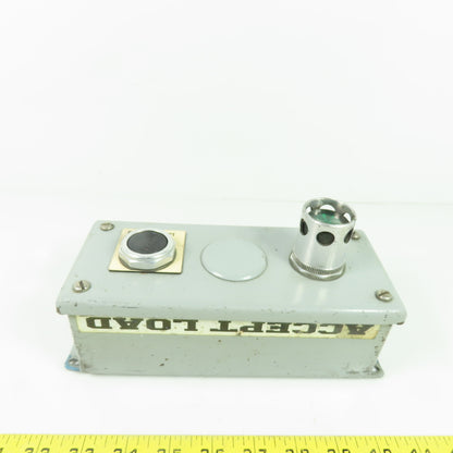 2-Pushbutton 3-Station Enclosure 8" x 2" x 2"