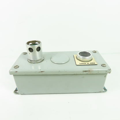 2-Pushbutton 3-Station Enclosure 8" x 2" x 2"