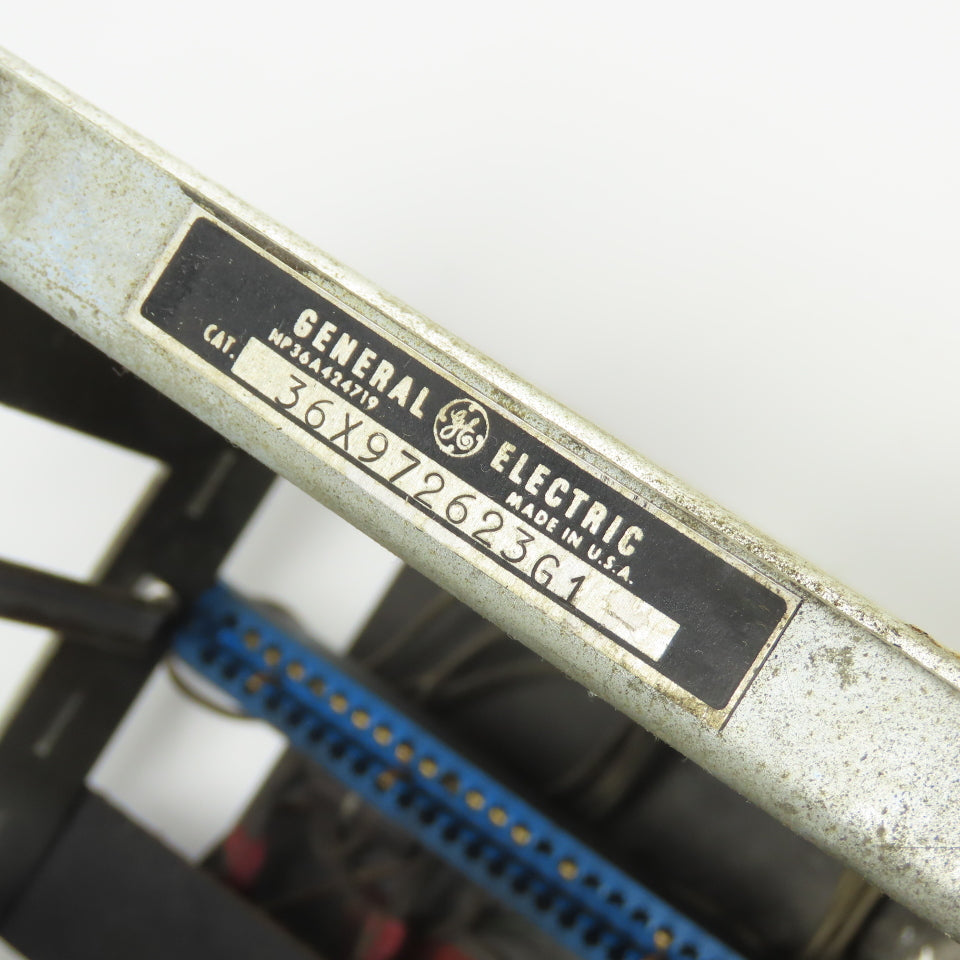 General Electric 36X972623G1 S-4 Regulator 4-Slot Rack Chassis