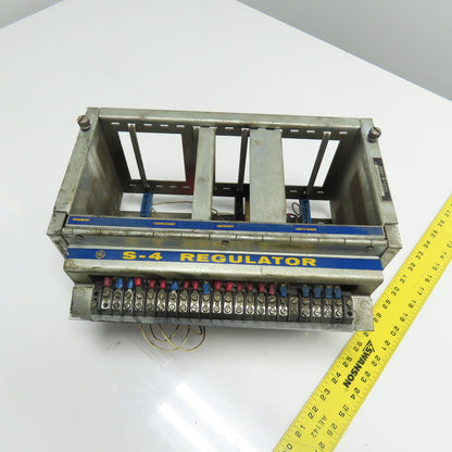 General Electric 36X972623G1 S-4 Regulator 4-Slot Rack Chassis