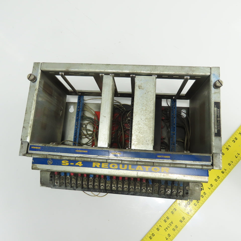 General Electric 36X972623G1 S-4 Regulator 4-Slot Rack Chassis