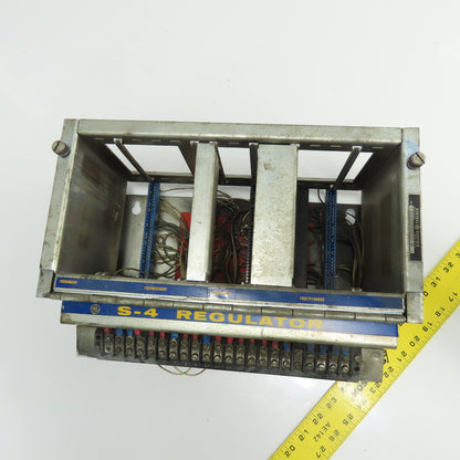 General Electric 36X972623G1 S-4 Regulator 4-Slot Rack Chassis