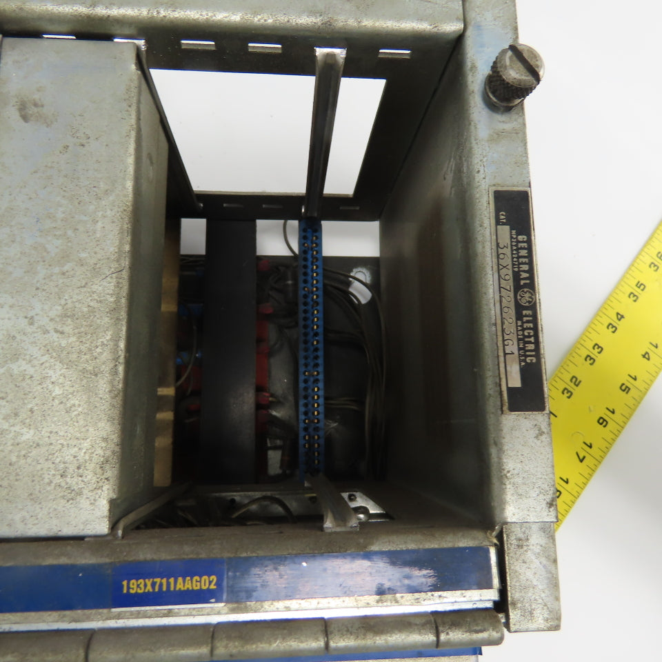 General Electric 36X972623G1 S-4 Regulator 4-Slot Rack Chassis