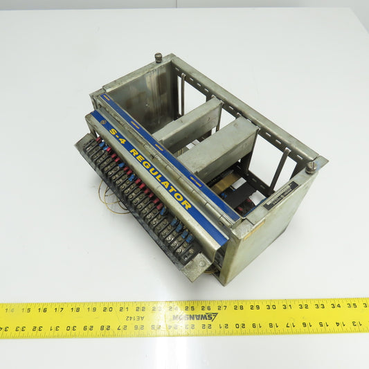 General Electric 36X972623G1 S-4 Regulator 4-Slot Rack Chassis
