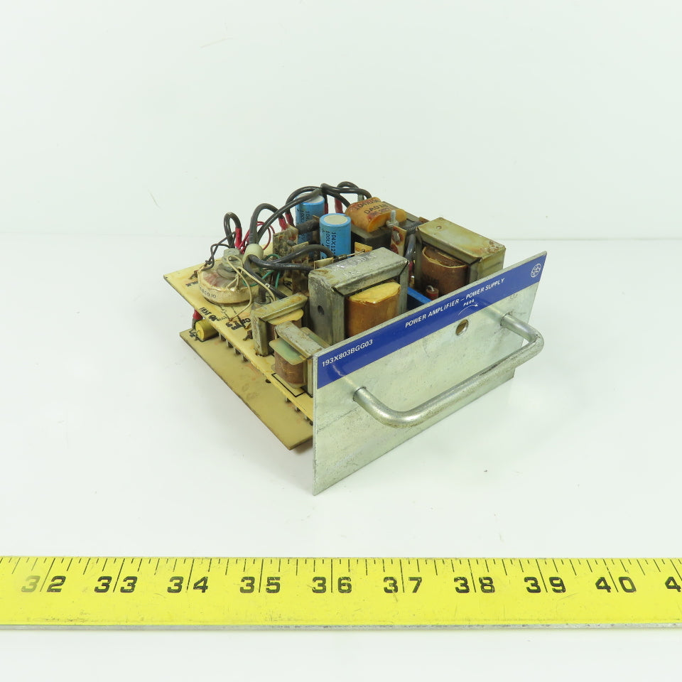General Electric 193X803BGG03 Power Amplifier Power Supply Board Card