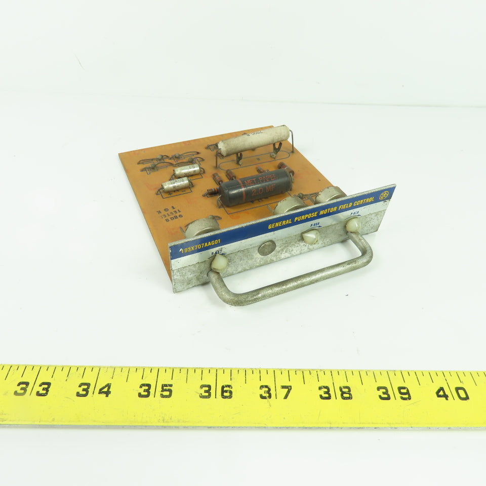 General Electric 193X707AAG01 General Purpose Motor Field Control Board Card