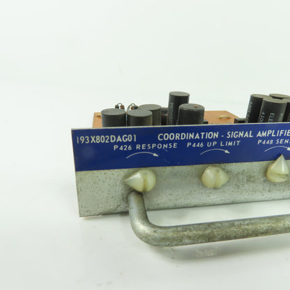 General Electric 193X802DAG01 Coordination PC Board Card