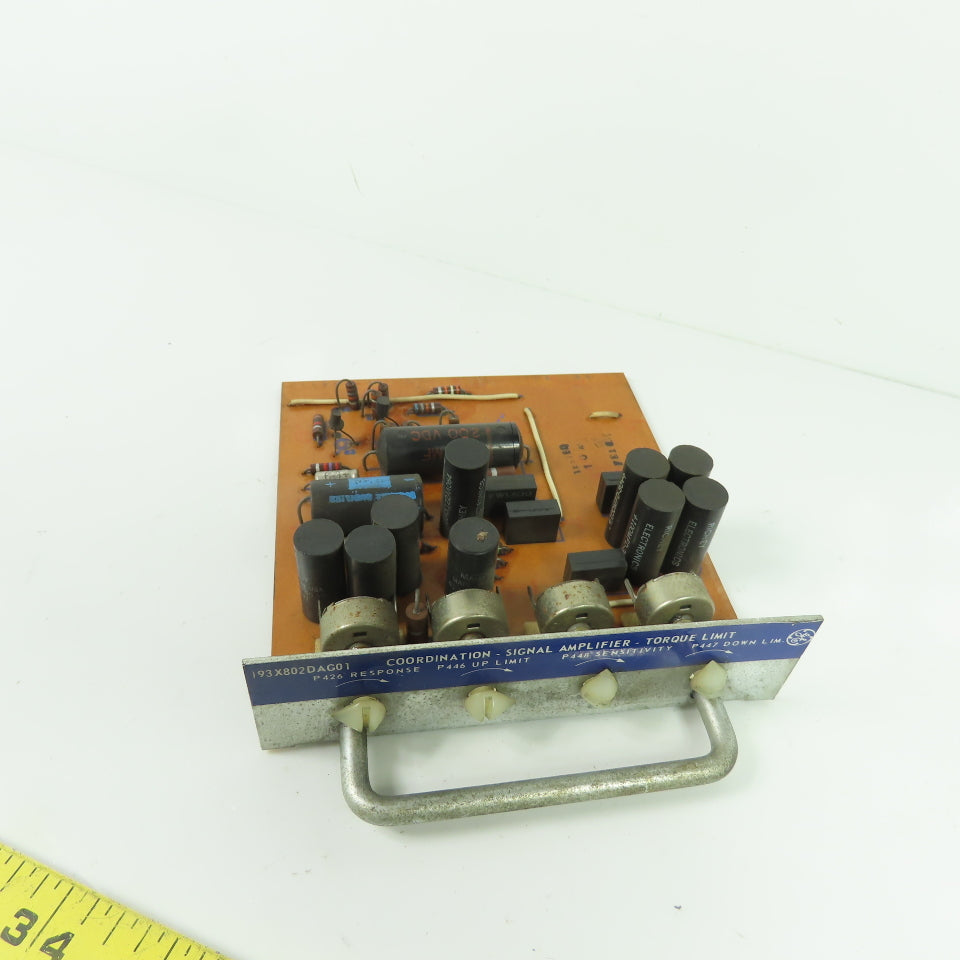General Electric 193X802DAG01 Coordination PC Board Card