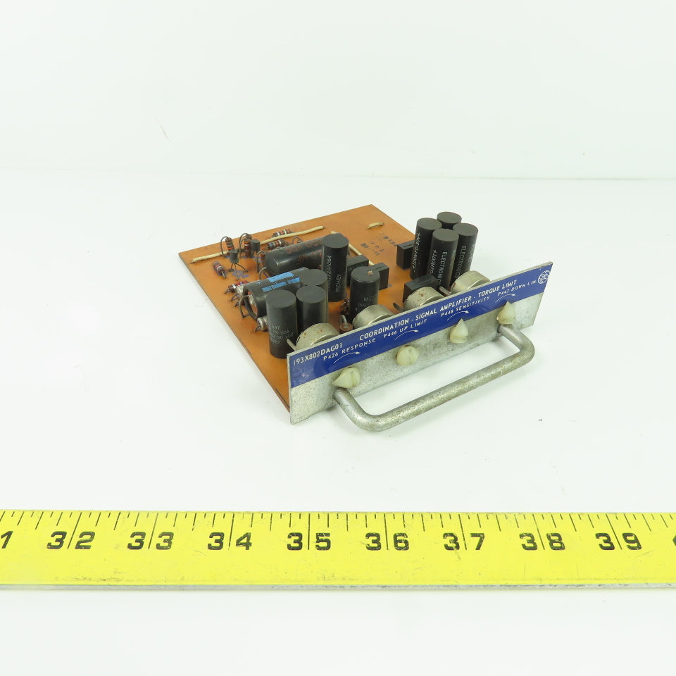 General Electric 193X802DAG01 Coordination PC Board Card