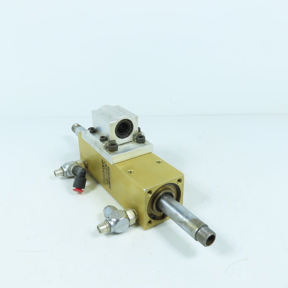 Sommer PZ32-100D Double Rod Pneumatic Cylinder 32mm Bore 100mm Stroke W/SPB-8