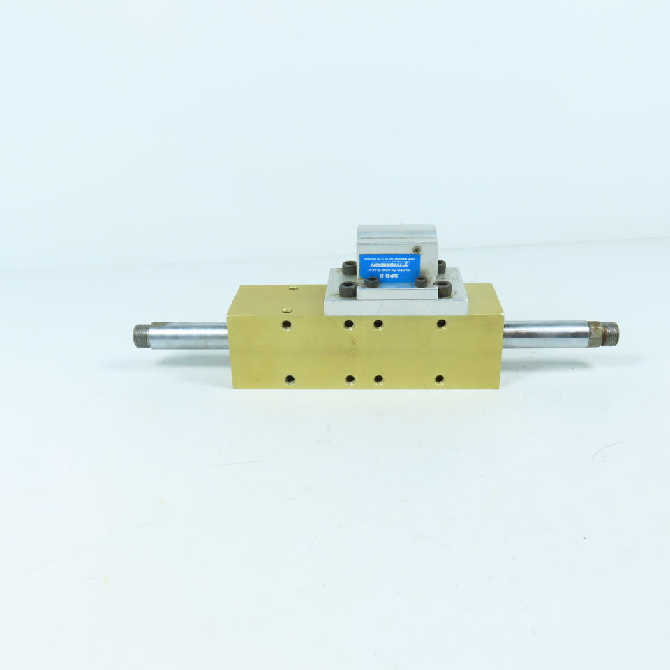 Sommer PZ32-100D Double Rod Pneumatic Cylinder 32mm Bore 100mm Stroke W/SPB-8