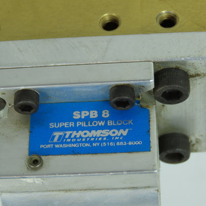 Sommer PZ32-100D Double Rod Pneumatic Cylinder 32mm Bore 100mm Stroke W/SPB-8