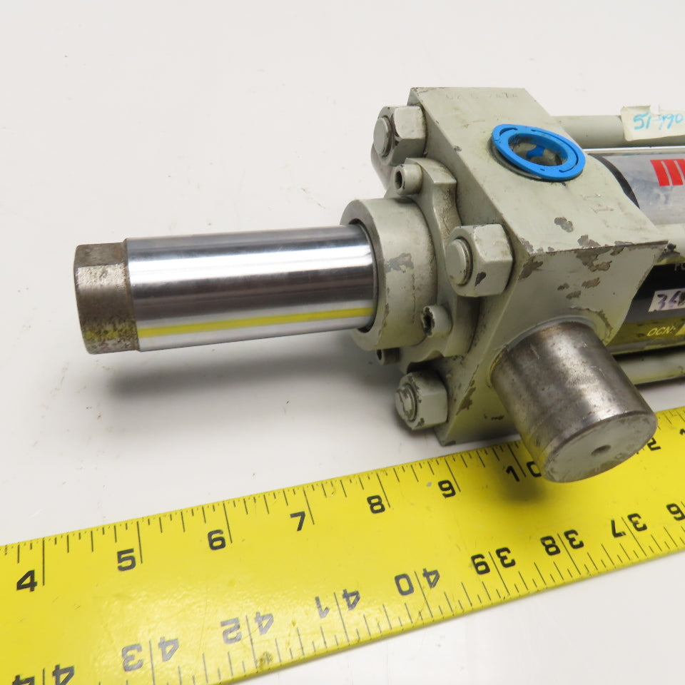 2" Bore 1/2" Stroke 4" Rod Projection Hydraulic Trunnion Cylinder