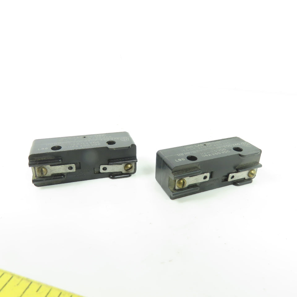 Honeywell Micro Switch WZ-3R53 Limit Switch 15A 125,250 Or 480VAC 1/4HP Lot Of 2