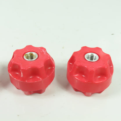 Electric Insulator Stand Off 1-3/8" Tall 1.73" OD 3/8"-16 Thread Lot Of 4
